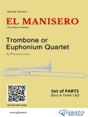 Trombone or Euphonium Quartet--El Manisero (set of parts) - ebook